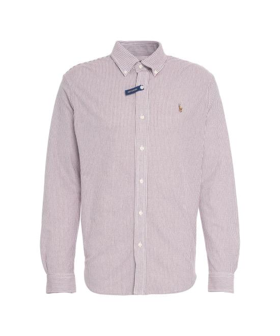 25FW 폴로 랄프로렌 긴팔 셔츠 710 979489 002 ROSSO