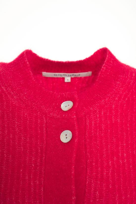 25FW 세컨드 피메일 가디건 58367 3147 BERRY ROSSO - SECOND FEMALE