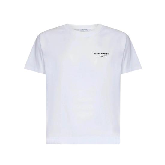 25FW 지방시 반팔 티셔츠 BW70FJP75N 100 WHITE