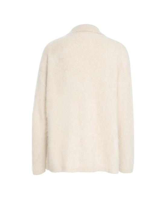 25FW 소프트 고트 폴로 티셔츠 24615 CHALK BIANCO - SOFT GOAT