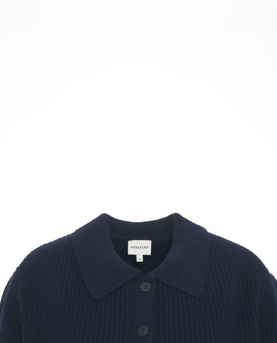 25FW 비르기테 허스카인드 가디건 5633974 NAVY BLU - BIRGITTE HERSKIND