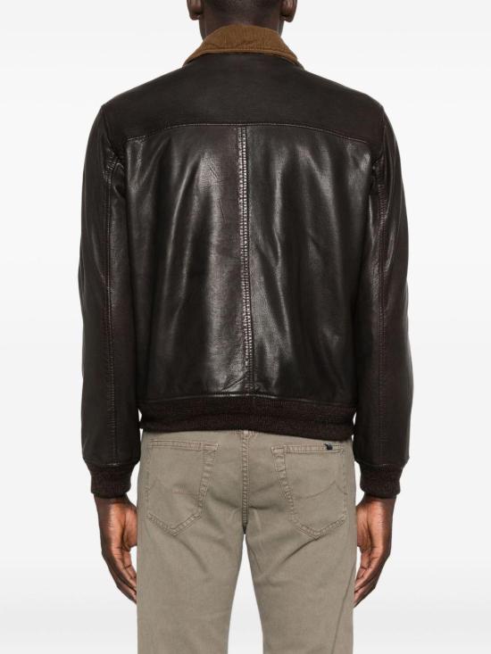 25FW THE JACK AND JACKIE LEATHERS 가죽 자켓 OTTAVIANO 06 BROWN - OTHER BRANDS