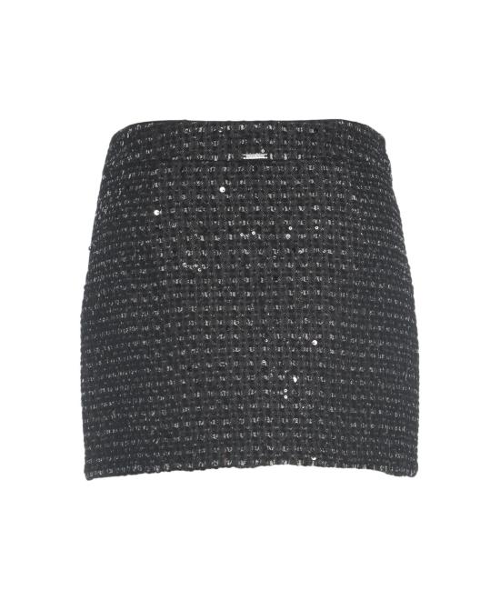 25FW 리우조 숏 스커트 UF5146D0267 22222 NERO - LIU JO