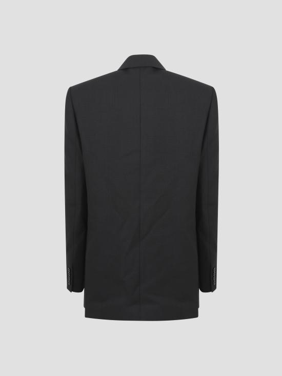 25FW 생로랑 울 자켓  835102Y5K32 1000 BLACK - SAINT LAURENT