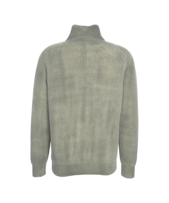 25FW 아토모 팩토리 집업 니트 AFU24 17 MILITARE GRIGIO - ATOMO FACTORY