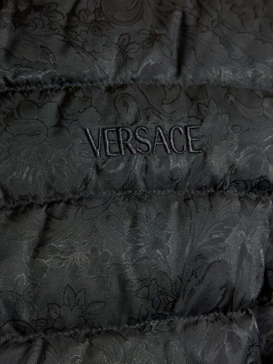 25FW 베르사체 숏패딩 10207581A09785 1B000 BLACK - VERSACE