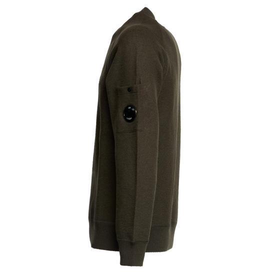25FW 씨피 컴퍼니 스웨터 19CMKN198A 110468A 683 VERDE - C.P. COMPANY