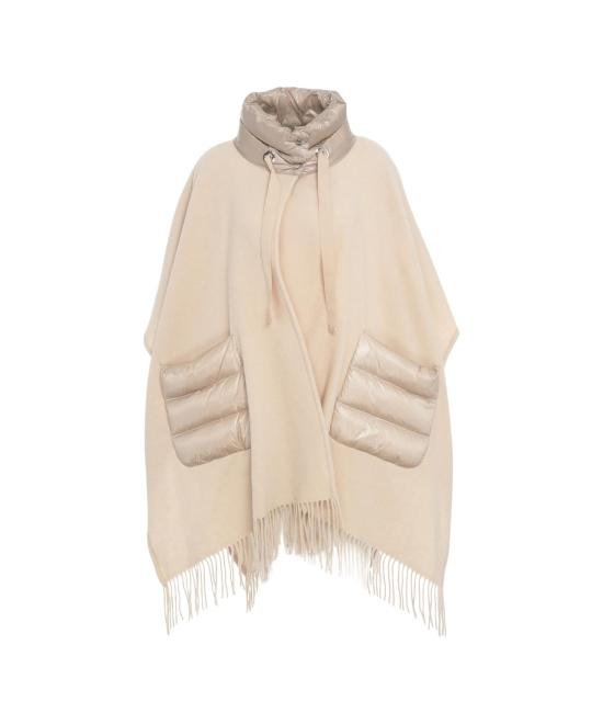 25FW 에르노 퀼티드 포켓 판초 GC00066DR 33395 1982 CHANTILLY BEIGE
