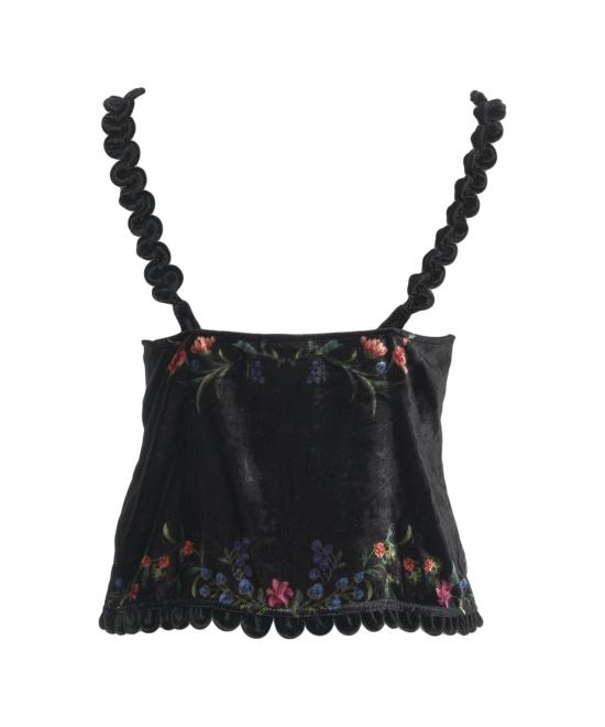 25FW 팜 리오 민소매 티셔츠 339777 BELLE BLACK NERO - FARM RIO