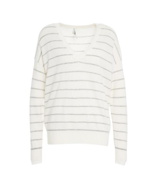 25FW 엠비엠 스웨터 V54628 LUNA GRIGIO BIANCO