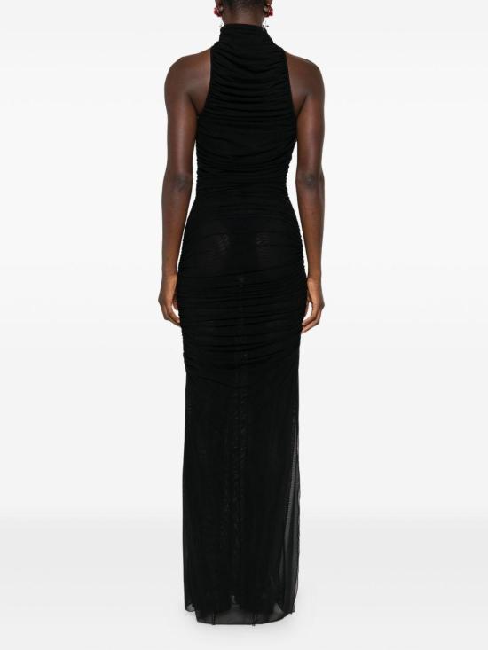 25FW 아멘쿠튀르 롱 원피스 AMW25510 009 BLACK - AMEN COUTURE