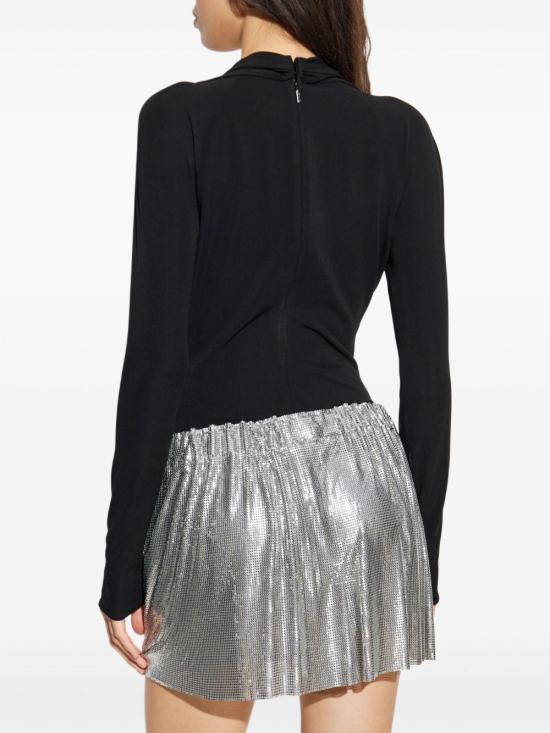 25FW 베르사체 바디수트 티셔츠 10210181A14475 1B000 BLACK - VERSACE