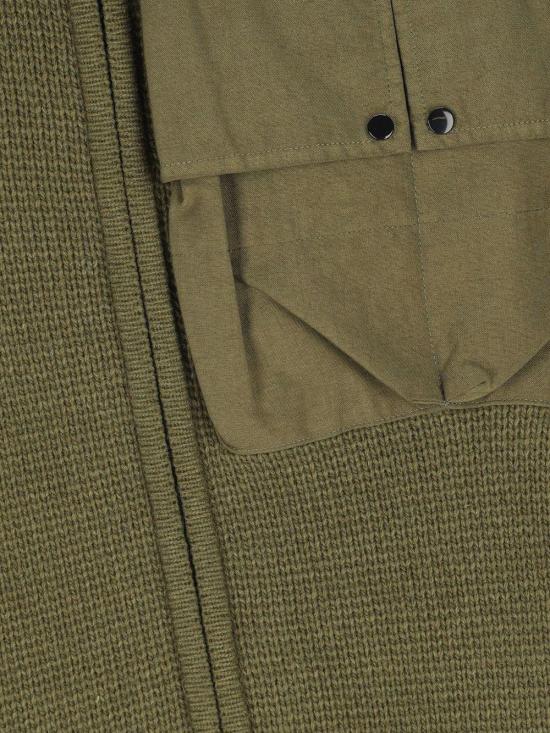 25FW 씨피 컴퍼니 램스울 믹스드 익스플로러 스웨터  19CMKN245A110149M 652 GREEN - C.P. COMPANY