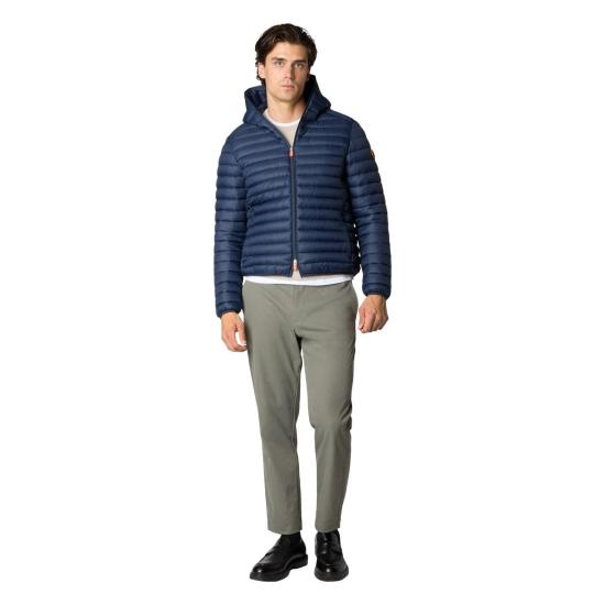 25FW 세이브더덕 숏패딩 D3065M 90000 BLU BLUE - SAVE THE DUCK