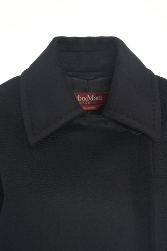 25FW 막스마라 PAUSA 울 코트 PAUSA 013 NERO - MAX MARA