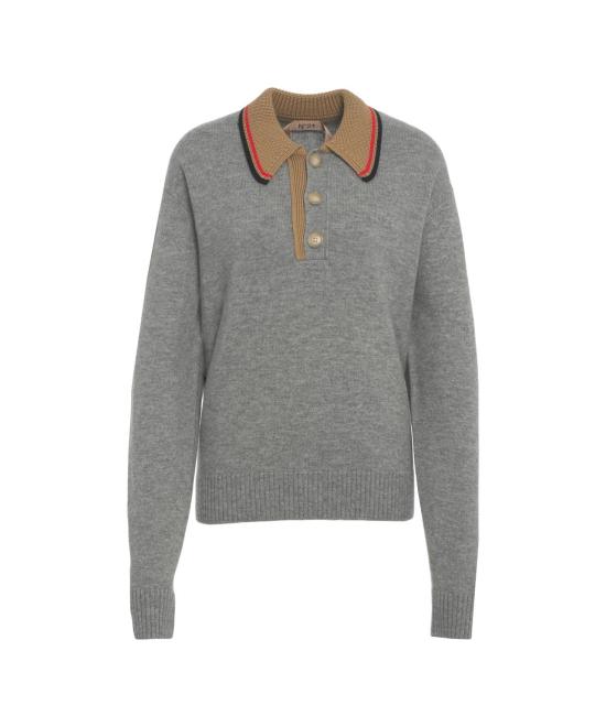 25FW 누메로벤투노 폴로 티셔츠 A041 9004 8943 GRIGIO