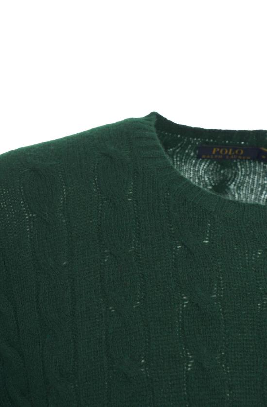 25FW 폴로 랄프로렌 케이블 니트 스웨터  710 876762 004 VERDE - POLO RALPH LAUREN