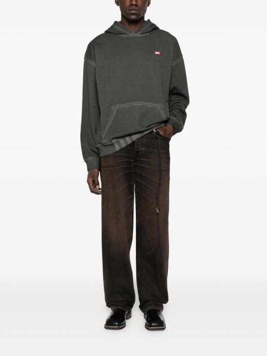 25FW 디젤 긴팔 티셔츠 A19333 0IKBR 9XX BLACK - DIESEL