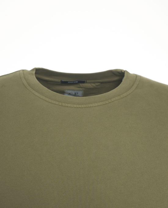25FW 씨피 컴퍼니 긴팔 티셔츠 SS718A 006372R 652 CAPERS OLIVA - C.P. COMPANY