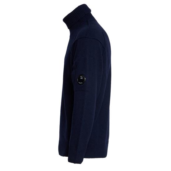 25FW 씨피 컴퍼니 램스울 GRS 터틀넥 19CMKN166A 110149A 888 BLU - C.P. COMPANY