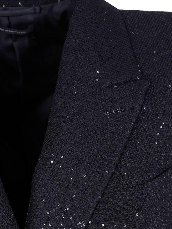 25FW 톰포드 코트 CP1662FAX1629 LB999 BLACK - TOMFORD