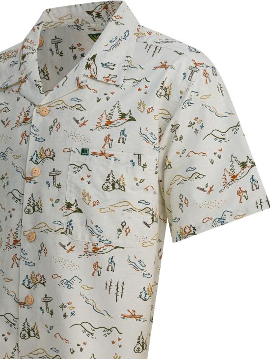 25FW 몽벨 반팔 셔츠 2104776 TAKE LOHA M S ACTIVITY 1 BEIGE - MONTBELL