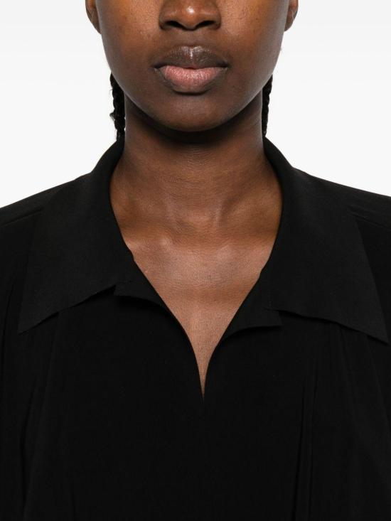 25FW 노마카말리 바디수트 티셔츠 KK321BPL183001 BLACK - NORMA KAMALI