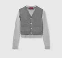 25FW 구찌 가디건 828772XKEVM 1036 GREY