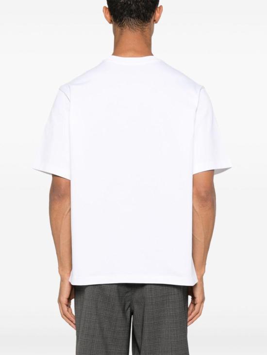 25FW 카사블랑카 폴로 티셔츠 MPF25JTS044 04 WHITE - CASABLANCA