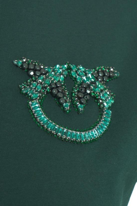 25FW 핑코 반팔 티셔츠 103320 A2RN X79 VERDE - PINKO