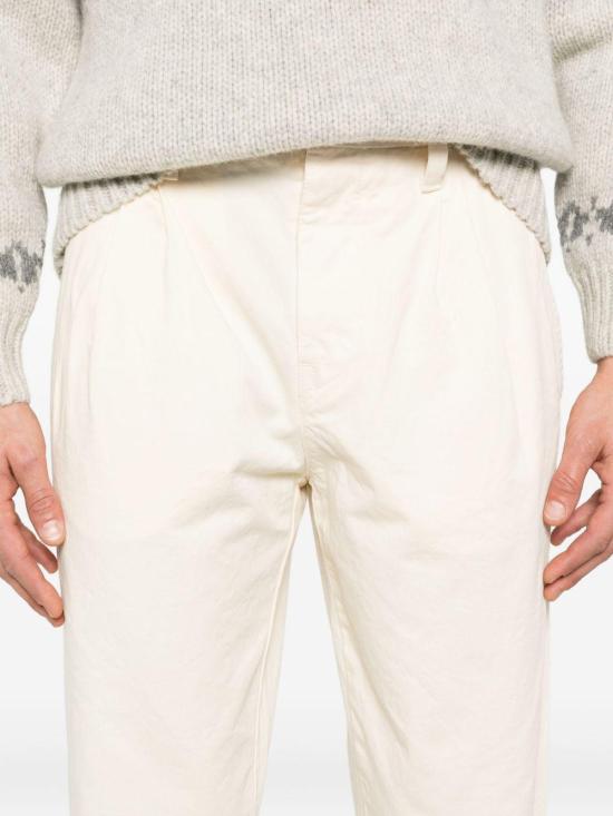 25FW 씨피 컴퍼니 스트레이트 팬츠 19CMPA213A110458G 402 WHITE - C.P. COMPANY