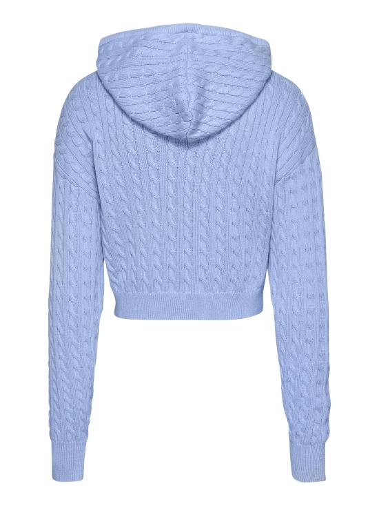  토미진 후드 티셔츠 DW0DW19334 C3Q AZZURRO CLEAR BLUE - TOMMY JEANS