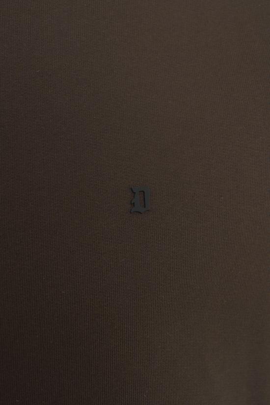 25FW 돈답 긴팔 티셔츠 UF641 KF0196U ZL4 737 MARRONE - DONDUP