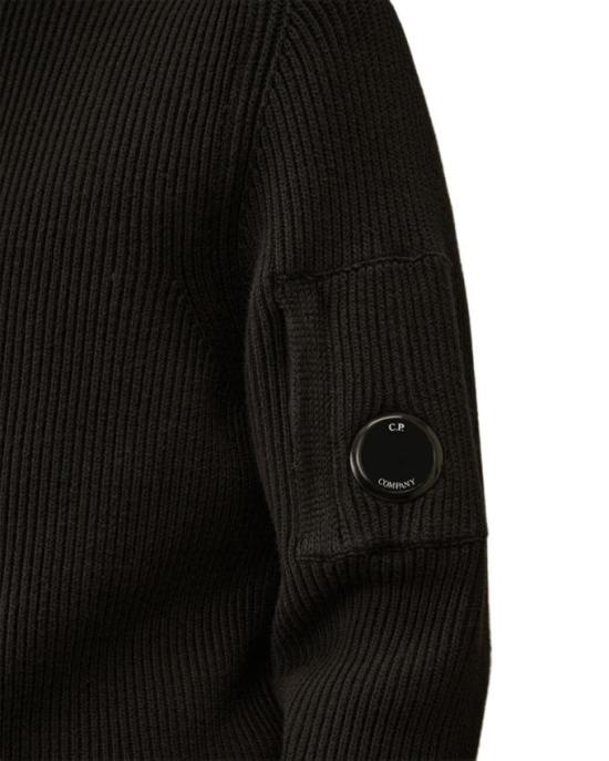 25FW 씨피 컴퍼니 긴팔 티셔츠 KN015A 6608A999 BLACK - C.P. COMPANY