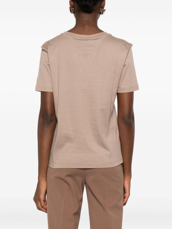 25FW 막스마라 반팔 티셔츠 2529976033600 005 BEIGE - MAX MARA