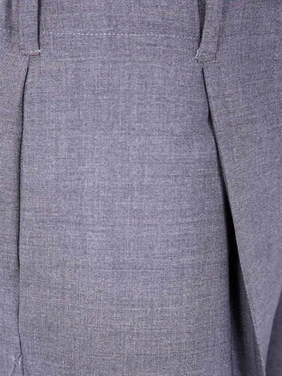 25FW 파로쉬 스트레이트 팬츠 D232305LUWOOL 020 ANTHRACITE - PAROSH