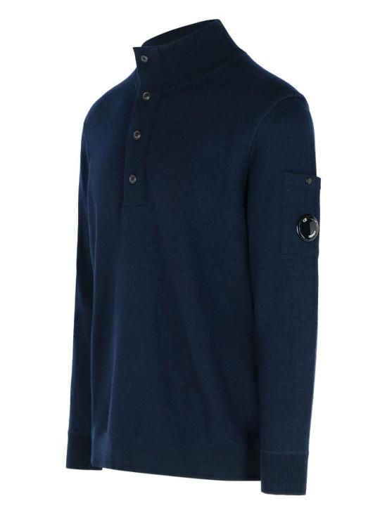 25FW 씨피 컴퍼니 긴팔 티셔츠 19CMKN199A110468A 888 BLUE - C.P. COMPANY