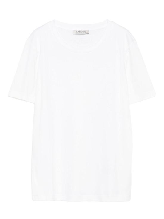 25FW 막스마라 반팔 티셔츠 2529976033600 007 WHITE