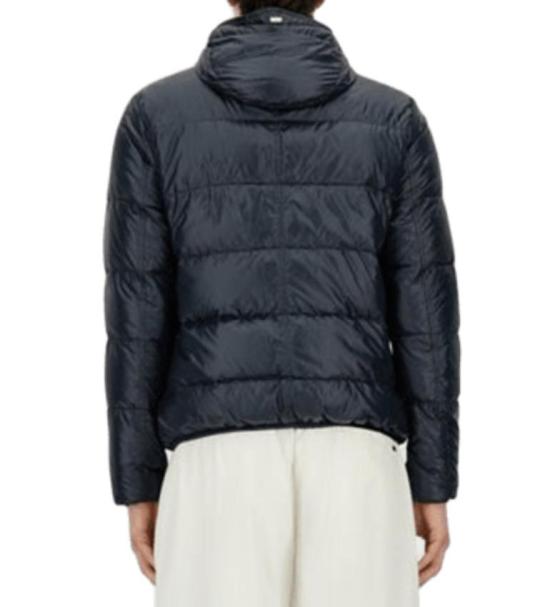 25FW 에르노 울트라라이트 나일론 숏패딩 PI001248U 120179200 BLUE - HERNO