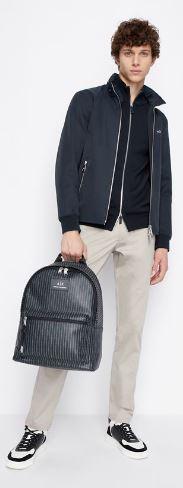  알마니 스웨터 8NZE4D 1510 BLU BLUE - ARMANI