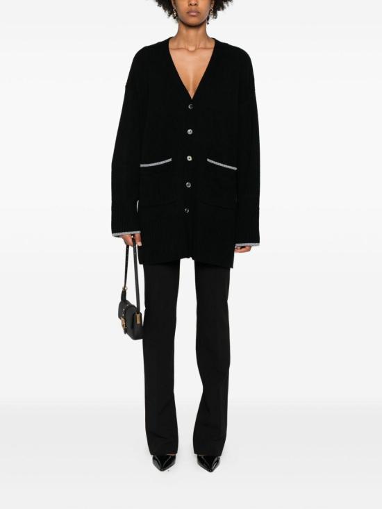 25FW 핑코 가디건 105451A2Q9 Z99 BLACK - PINKO