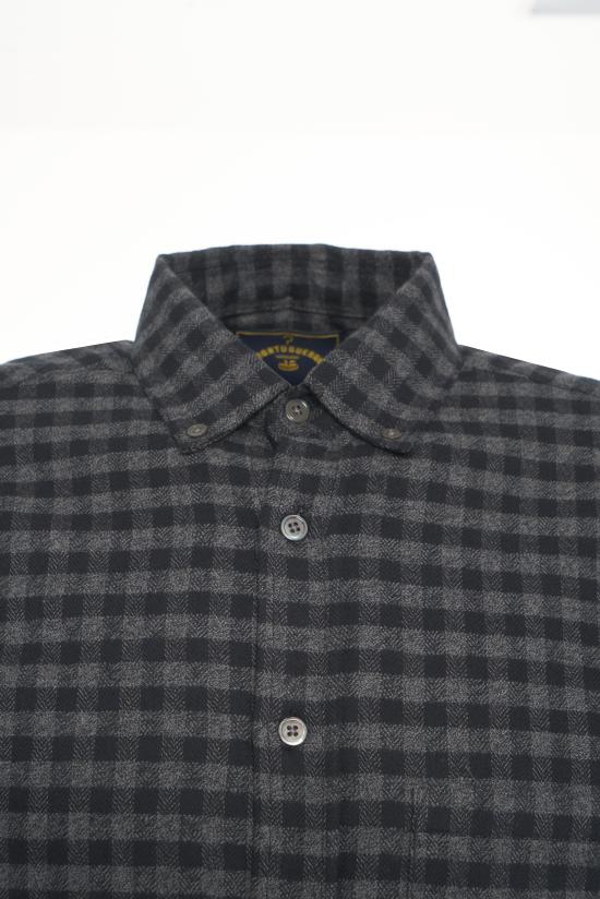 25FW 포르투기스플란넬 긴팔 셔츠 066 ROCA GREY GRIGIO - PORTUGUESE FLANNEL