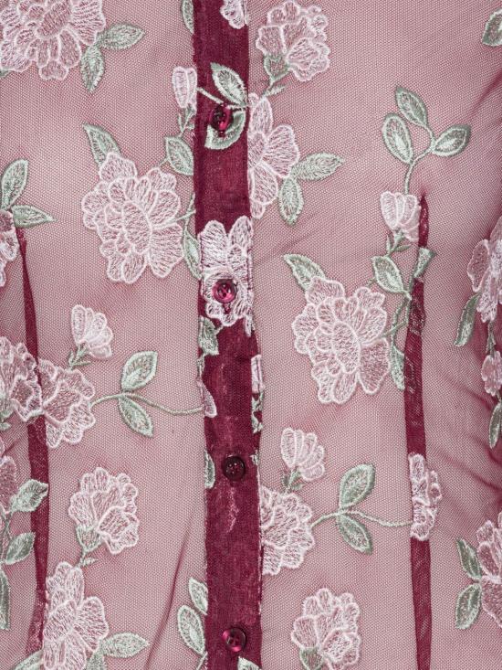 25FW 로테이트 셔츠 1145092934 2934 BORDEAUX - ROTATE