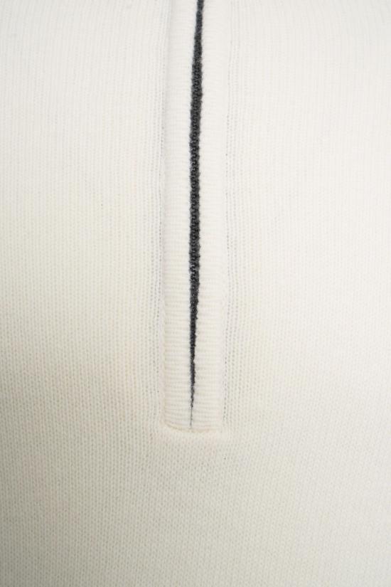 25FW 씨피 컴퍼니 스웨터 KN709A 110149A 103 WHITE BIANCO - C.P. COMPANY