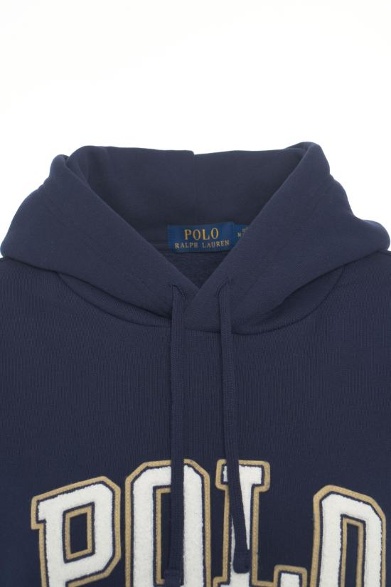 25FW 폴로 랄프로렌 레귤러핏 로고 후드 티셔츠 710 981149 003 BLU - POLO RALPH LAUREN
