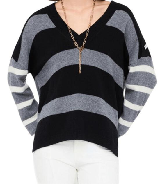 25FW 리우조 가디건 MF5128 MS009 C3819 BIANCO NERO GRIGIO