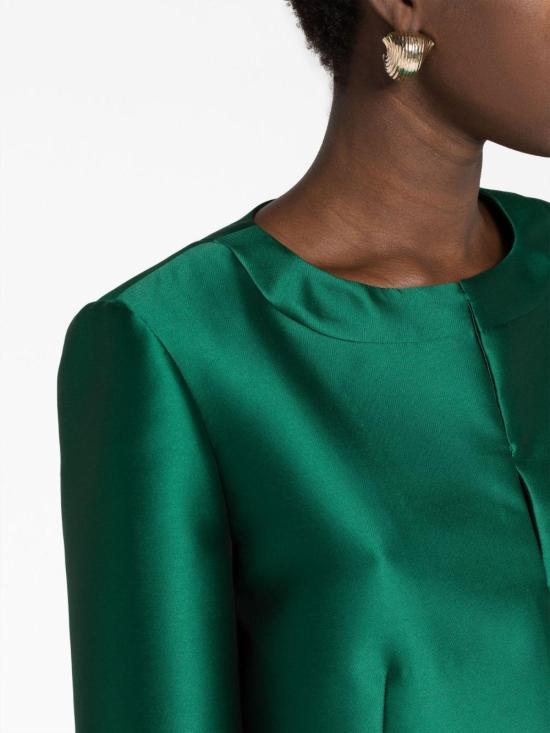  알베르타 페레티 케이프 A0522 66250389 GREEN - ALBERTA FERRETTI