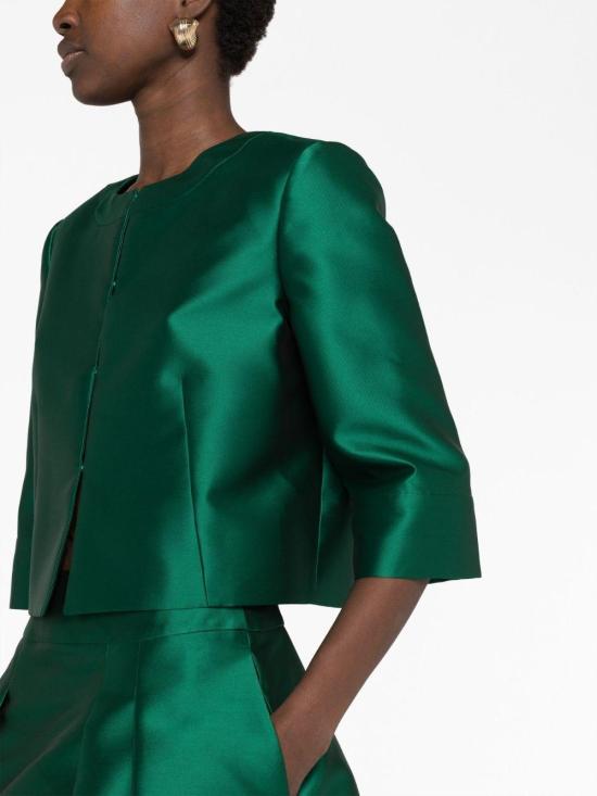  알베르타 페레티 케이프 A0522 66250389 GREEN - ALBERTA FERRETTI