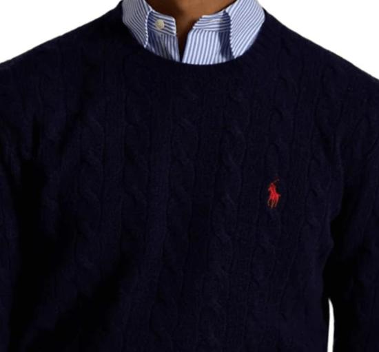 25FW 폴로 랄프로렌 긴팔 티셔츠 710876762 002 HUNTER NAVY - POLO RALPH LAUREN