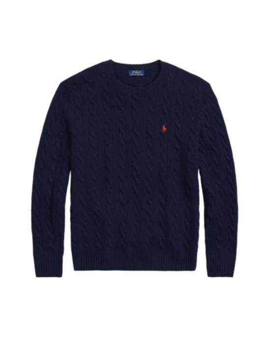 25FW 폴로 랄프로렌 긴팔 티셔츠 710876762 002 HUNTER NAVY